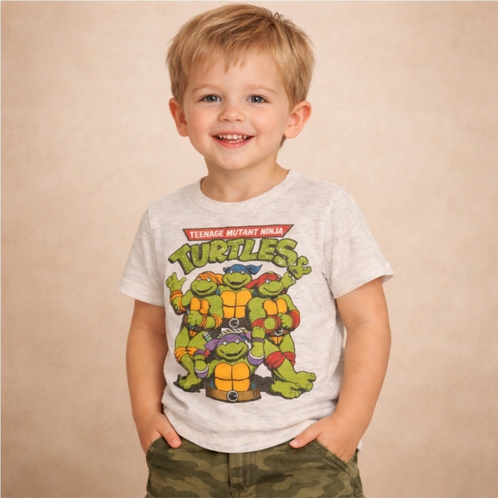 Nickelodeon Teenage Mutant Ninja Turtles Graphic Tee Toddler Size 2T TMNT